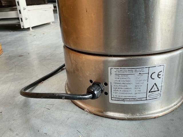 Uret cm120 koffiemachine percolator - afbeelding 1 van  1