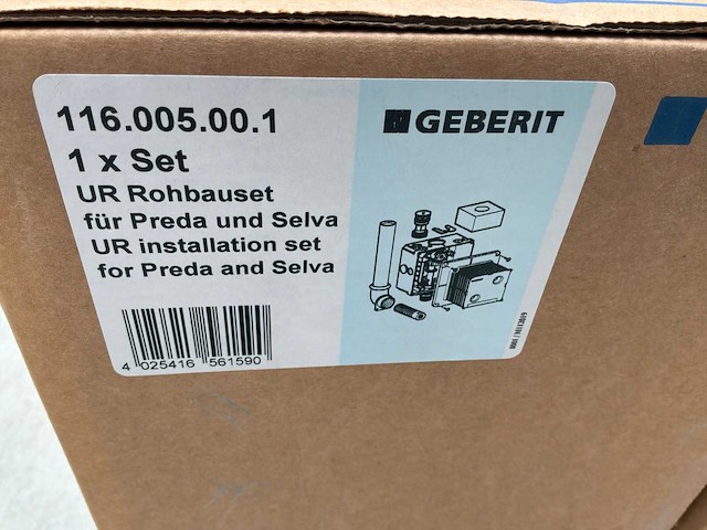 Urinoir spoel set geberit - afbeelding 1 van  5