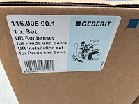 Urinoir spoel set geberit