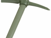 Us pikhouweel inklpabaar met houten steel en hoes legergroen - afbeelding 1 van  3