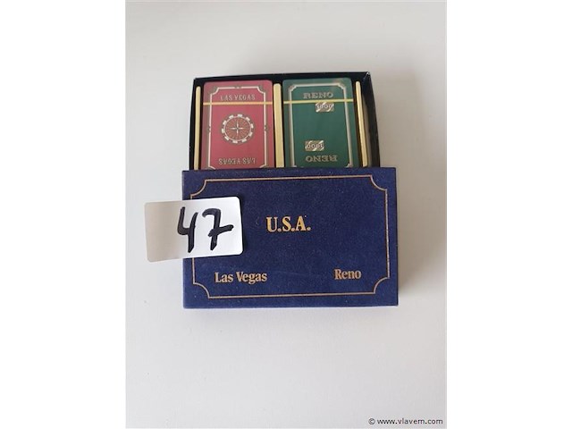 Usa las vegas speelkaarten - afbeelding 1 van  4