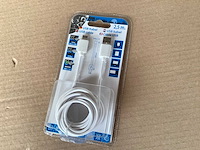 Usb kabel usb c 2,5 meter (96x) - afbeelding 1 van  4