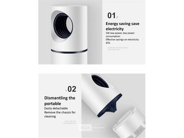 Usb muggenlamp - afbeelding 5 van  7