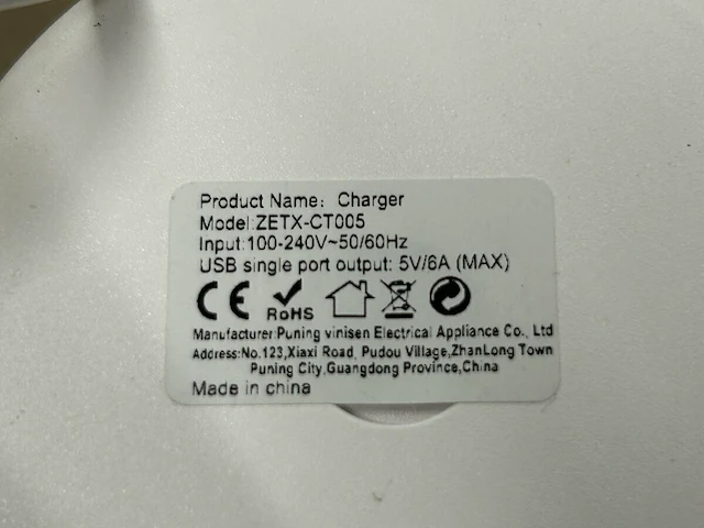 Usb oplader - afbeelding 4 van  5