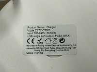 Usb oplader - afbeelding 4 van  5
