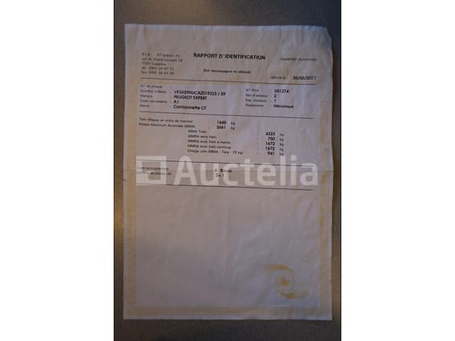 Utility bus (ongeluk) peugeot expert (2010-107,194 km-vin:vf3xs9hucaz019333) - afbeelding 4 van  43