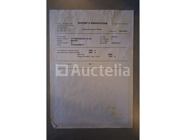 Utility bus (voor onderdelen) renault master (2000-304,795 km-vin:vf1fdbch523744112) - afbeelding 22 van  57