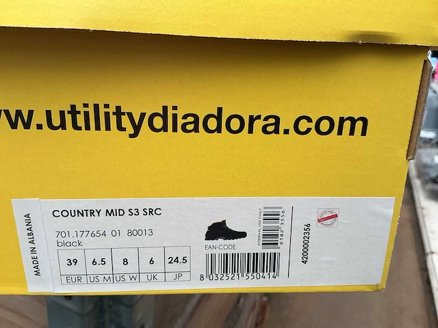 Utility diadora werkschoenen (2x) - afbeelding 3 van  3