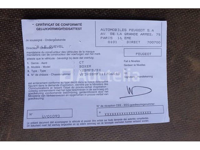 Utility van peugeot boxer (2010-158,103 km) - afbeelding 31 van  43