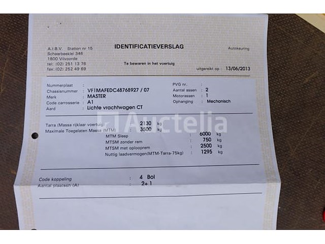 Utility wagen renault master 1,9 dci (2013-137,970 km) - afbeelding 14 van  40