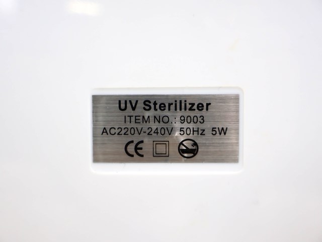 Uv-sterilizer - afbeelding 5 van  5