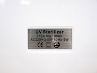 Uv-sterilizer - afbeelding 5 van  5