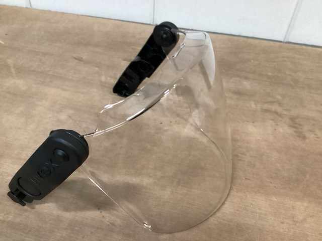 Uvex pheos vizier voor veiligheidshelm (4x) - afbeelding 3 van  4