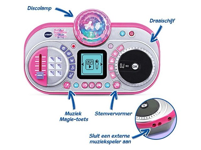 V-tech - kids superstar - dj studio - karaoke - afbeelding 3 van  7