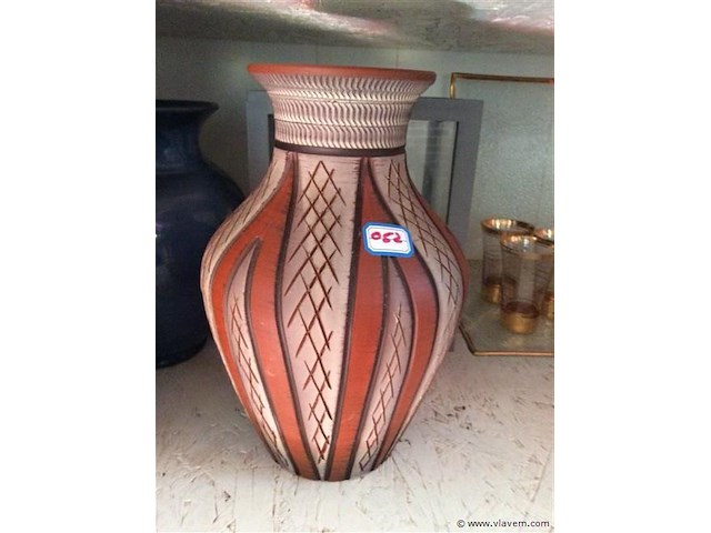 Vaas aardewerk - afbeelding 1 van  2