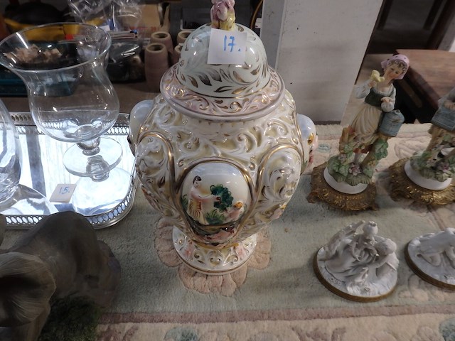 Vaas capodimonte (italy) - afbeelding 1 van  2