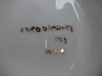 Vaas capodimonte (italy) - afbeelding 2 van  2