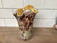 Vaas fidrio, handgeblazen, 36 cm - afbeelding 1 van  6