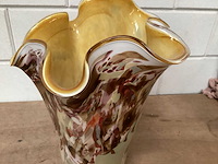 Vaas fidrio, handgeblazen, 36 cm - afbeelding 2 van  6