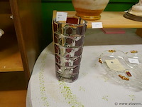 Vaas in glas - afbeelding 1 van  2