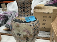 Vaas met chinese tekening - afbeelding 1 van  3