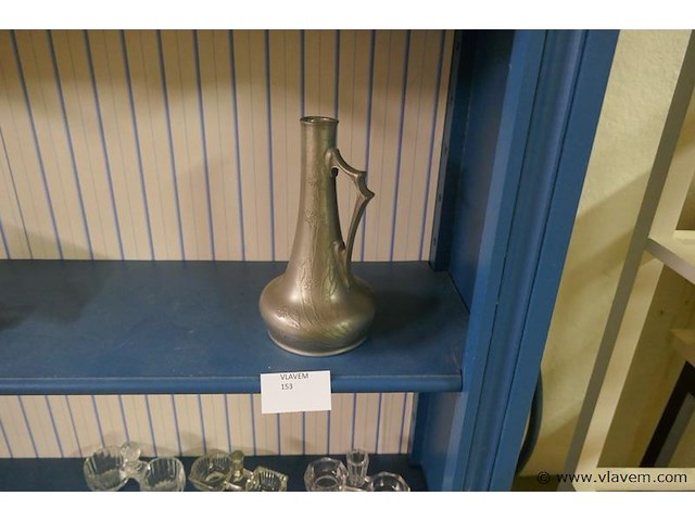 Vaasje in tin - afbeelding 1 van  1