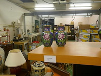 Vaasjes in cloisonne - afbeelding 1 van  1