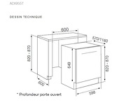 Vaatwas airlux adi955t - afbeelding 6 van  6