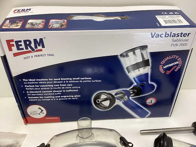 Vacuüm zandstraalapparaat fvb-2000 - afbeelding 6 van  8