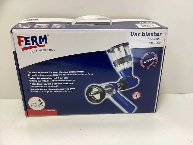 Vacuüm zandstraalapparaat fvb-2000 - afbeelding 8 van  8