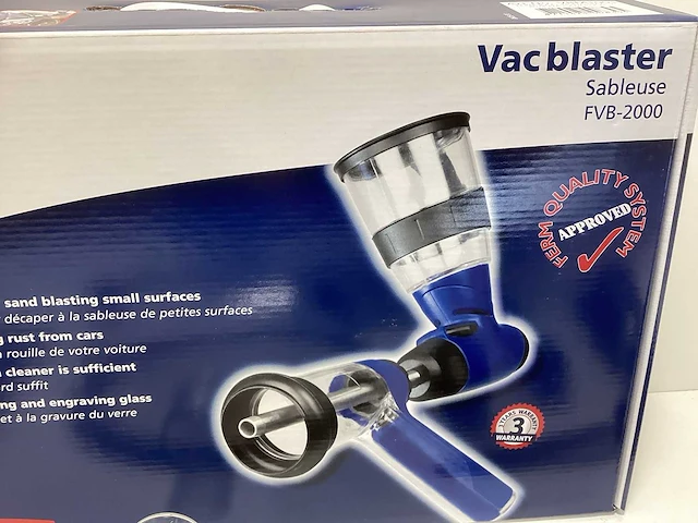 Vacuüm zandstraalapparaat fvb-2000 - afbeelding 7 van  8