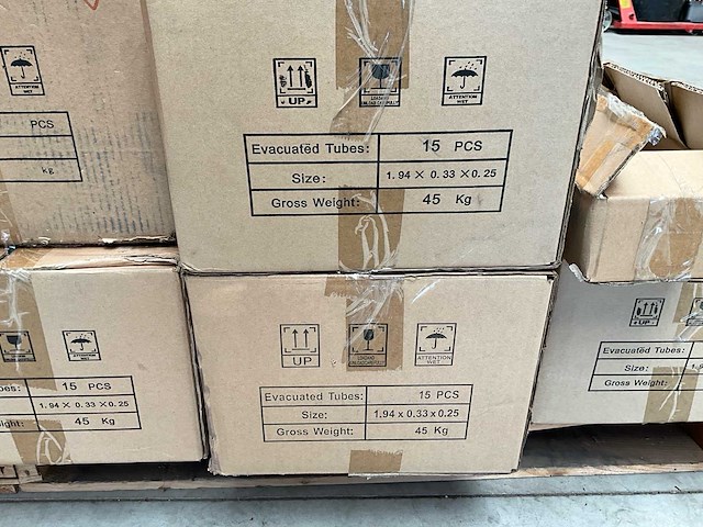 Vacuümbuizen zonneboiler - ongebruikt (60x) - afbeelding 3 van  3