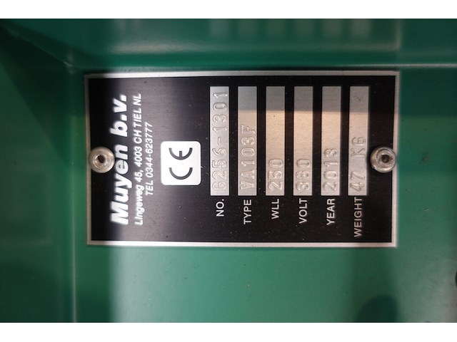 Vacuumhefapparaat muyen - afbeelding 4 van  6