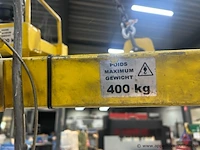 Vacuümheffer met takel van het merk gedi, met een maximale hefcapaciteit van 400 kg. voorzien van een afstandsbediening - afbeelding 3 van  4
