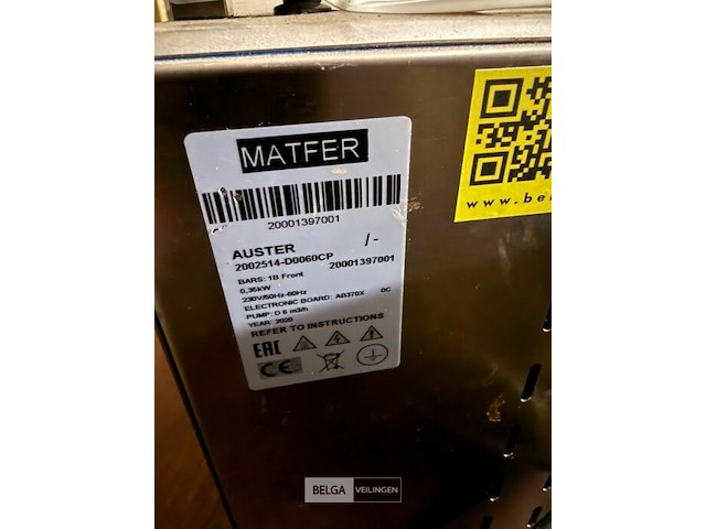 Vacuummachine matfer - afbeelding 2 van  2