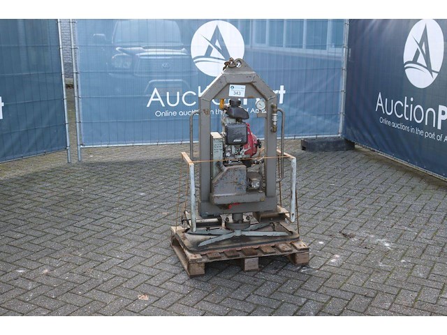 Vacuumunit benzine voor palletvork insteek - afbeelding 1 van  1