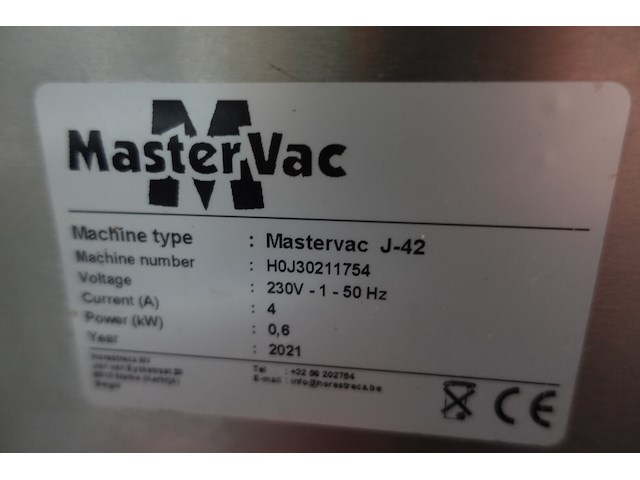 Vacuümverpakkingmachine mastervac - afbeelding 6 van  7