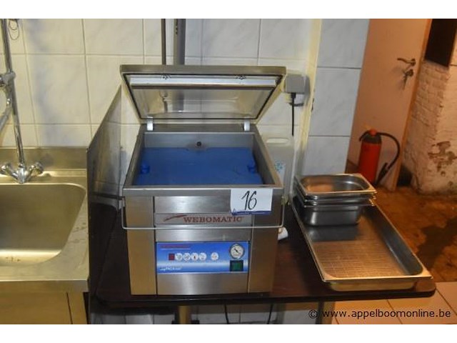Vacuumverpakkingsmachine, webomatic, easy pack-mk², werking niet gekend - afbeelding 1 van  2