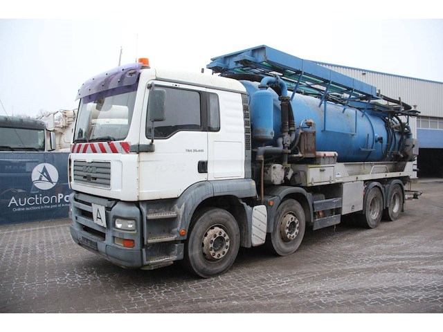 Vacuümwagen vrachtwagen man tga 35.410 diesel 2004 - afbeelding 1 van  1