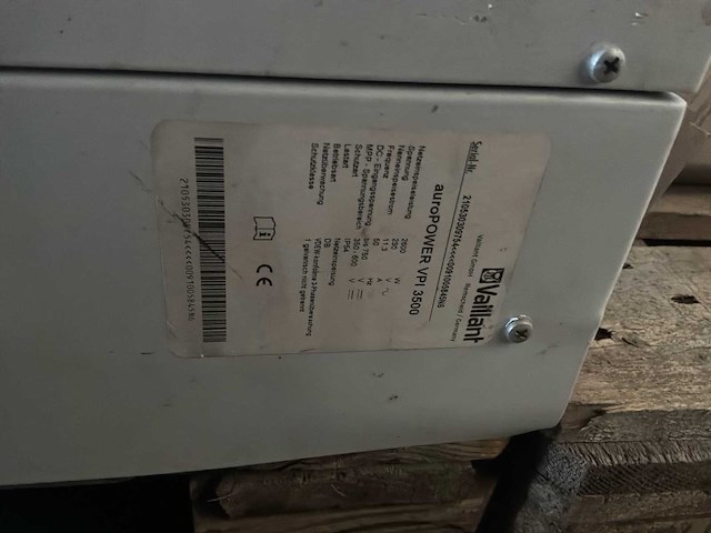 Vaillant auropower vpi3500 omvormer - afbeelding 10 van  13
