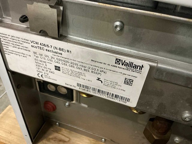 Vaillant gascondensatieketel (2x) - afbeelding 6 van  6