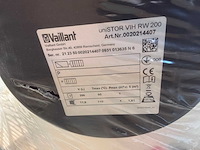 Vaillant unistore vih rw 200 warmwaterboiler voor combi warmtepompen - afbeelding 2 van  2