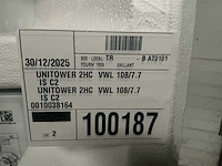 Vaillant unitower 2hc vwl 108/7 is c2 warmtepomp - afbeelding 3 van  3
