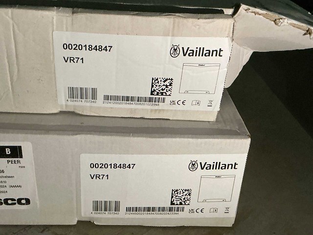 Vaillant vr71 stuurmodule (2x) - afbeelding 2 van  3