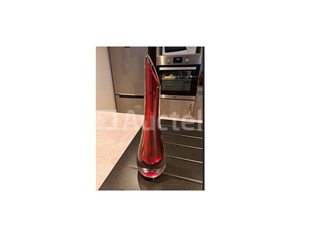 Val-saint-lambert kristallen fruitkom en vaas, 2 kristallen glasen - afbeelding 5 van  6