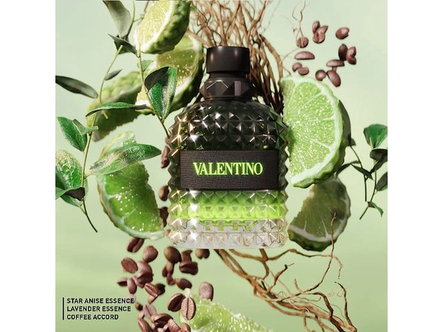 Valentino - born in roma - green stravaganza - afbeelding 3 van  3