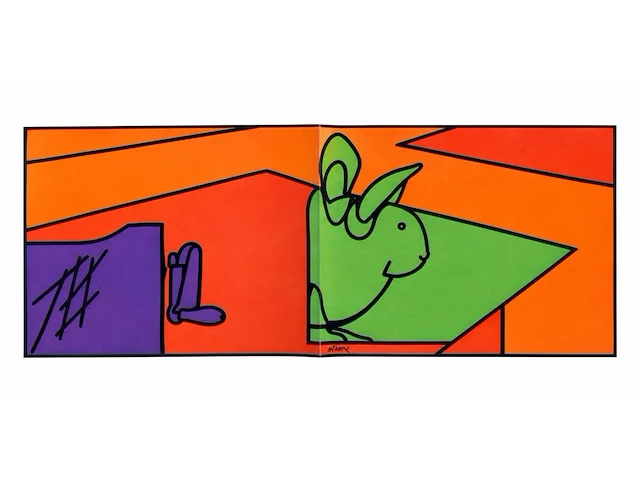 Valerio adami - gesigneerd - afbeelding 1 van  1