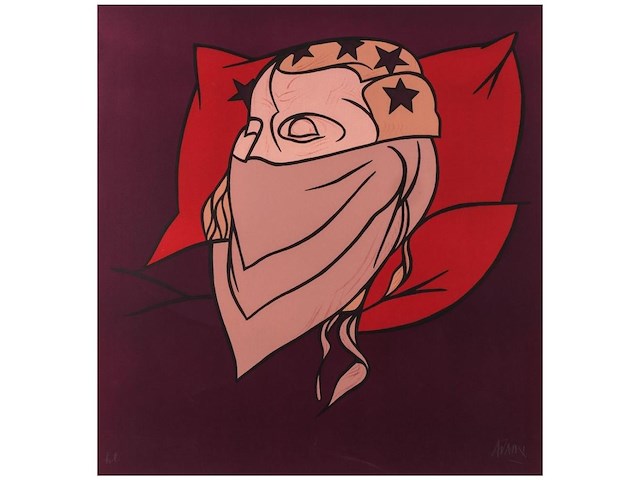 Valerio adami - gesigneerde ed. - afbeelding 1 van  1