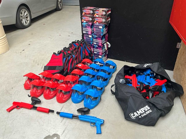 Valken paintbal en rebals spel - afbeelding 1 van  7