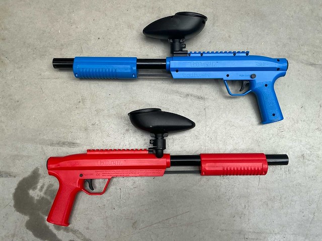 Valken paintbal en rebals spel - afbeelding 3 van  7
